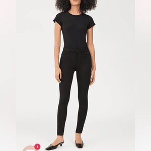 DL1961 Farrow high rise skinny jeans hail